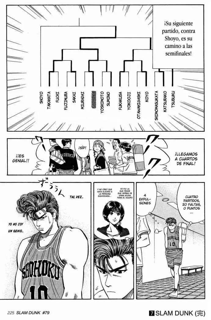 Slam Dunk capítulo 79, página 19