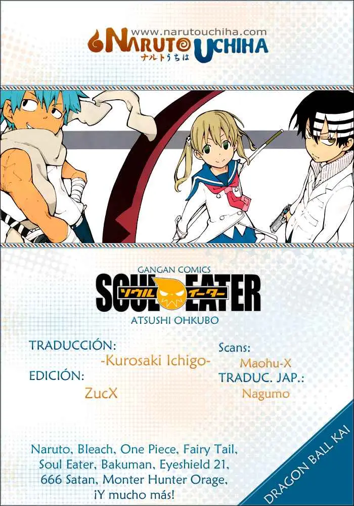 Soul Eater capítulo 31, página 48