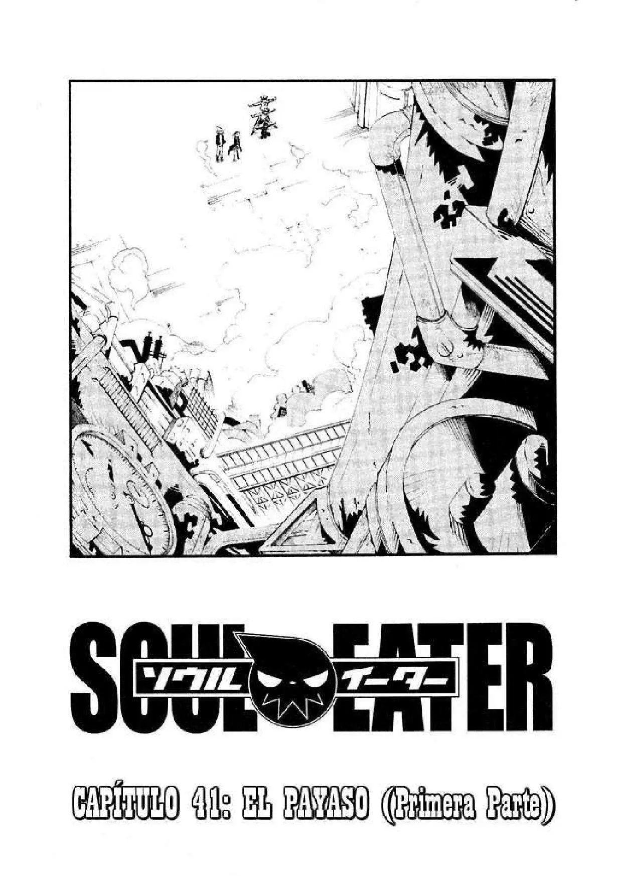 Soul Eater capítulo 41, página 1