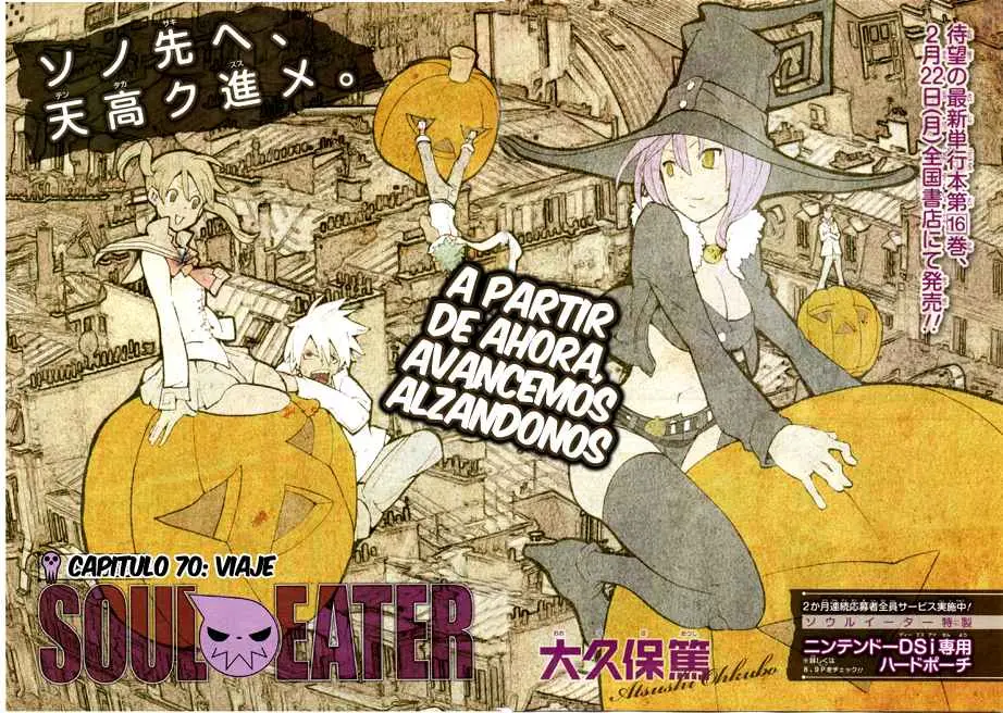 Soul Eater capítulo 70, página 3