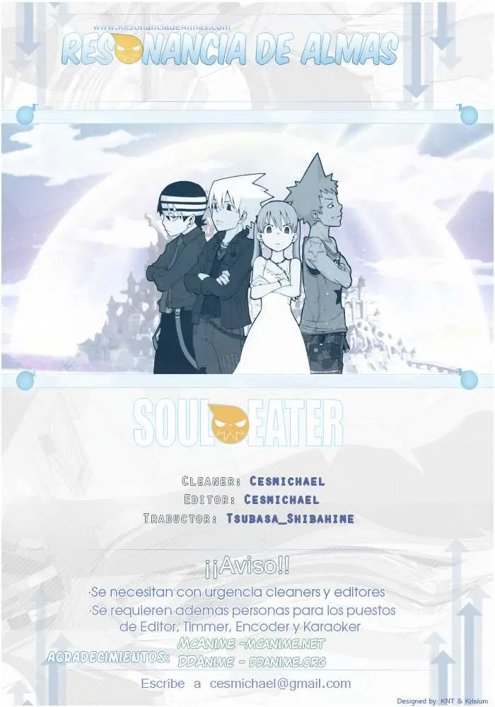 Soul Eater capítulo 78, página 1