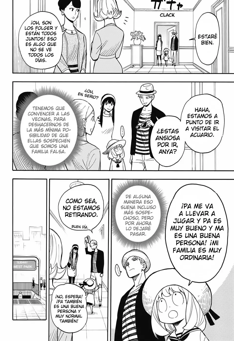 SPY×FAMILY capítulo 8.5, página 12