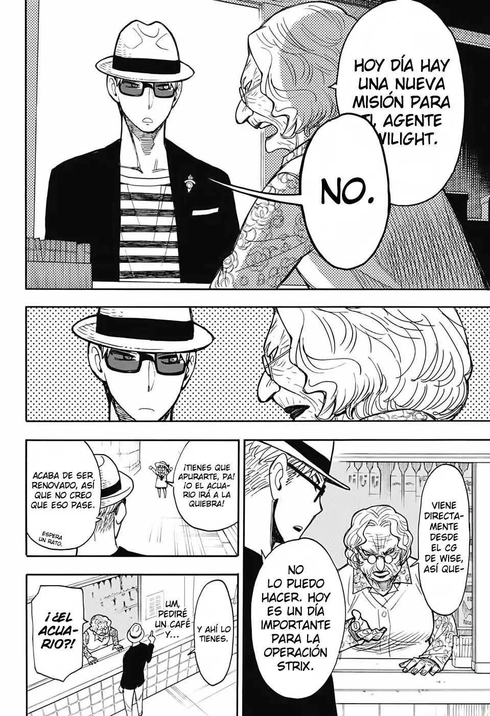 SPY×FAMILY capítulo 8.5, página 14