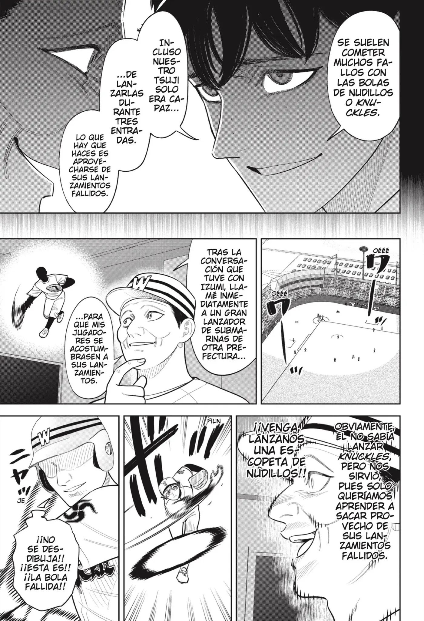 Strikeout Pitch capítulo 50, página 17