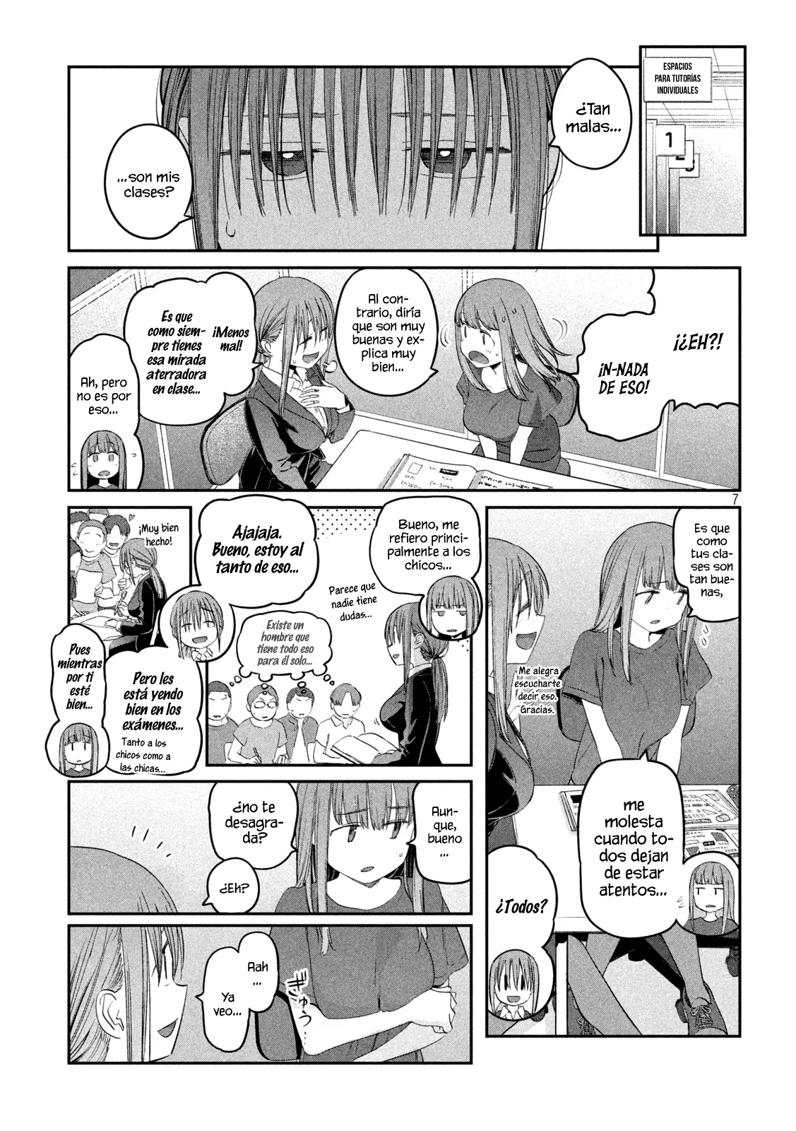 Tawawa On Monday capítulo 49, página 8