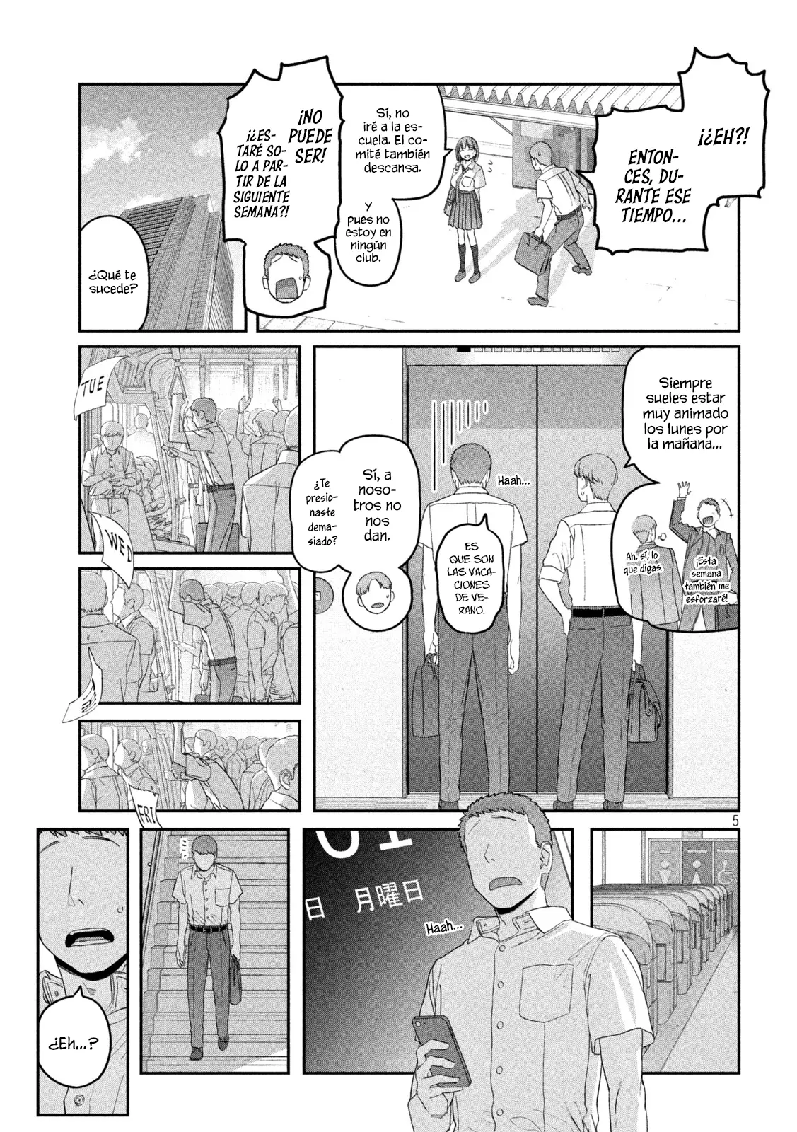 Tawawa On Monday capítulo 56, página 5
