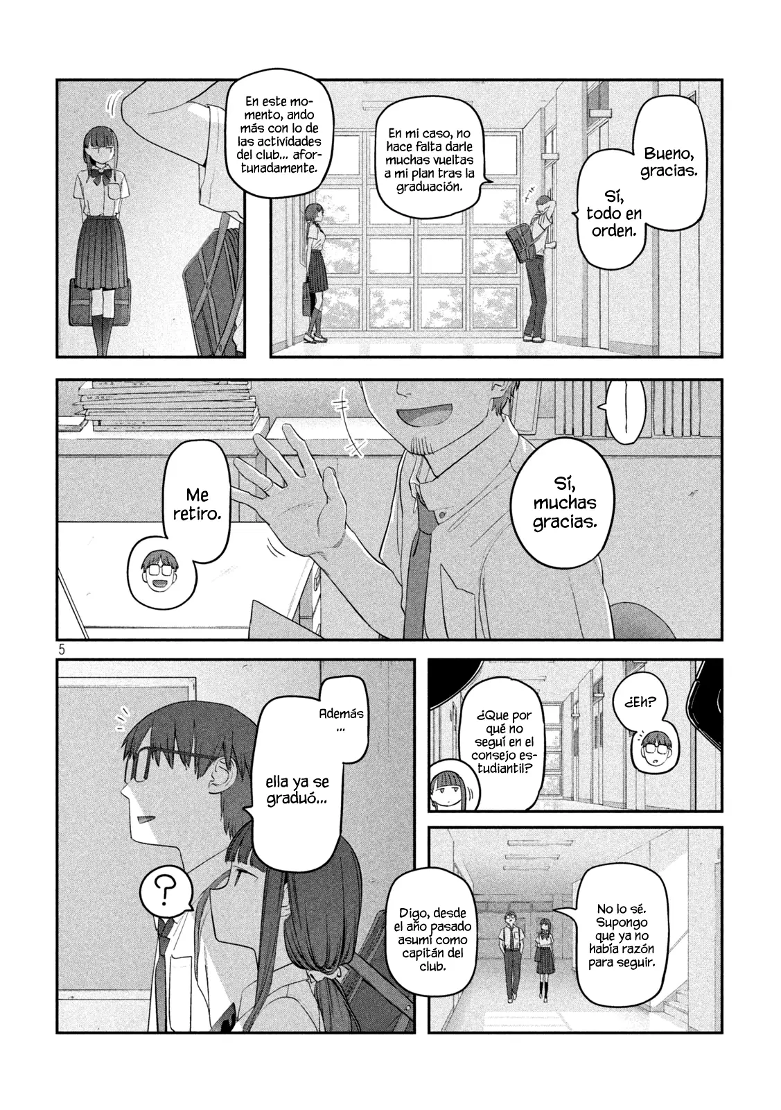 Tawawa On Monday capítulo 57, página 5