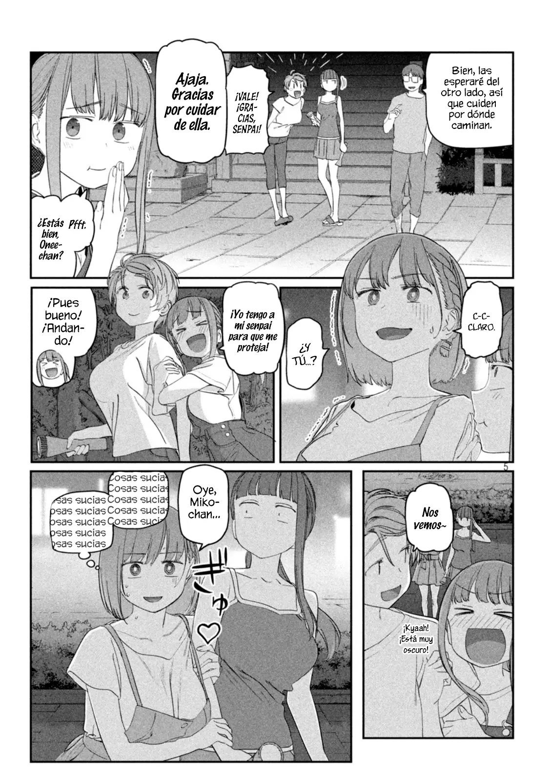 Tawawa On Monday capítulo 62, página 5