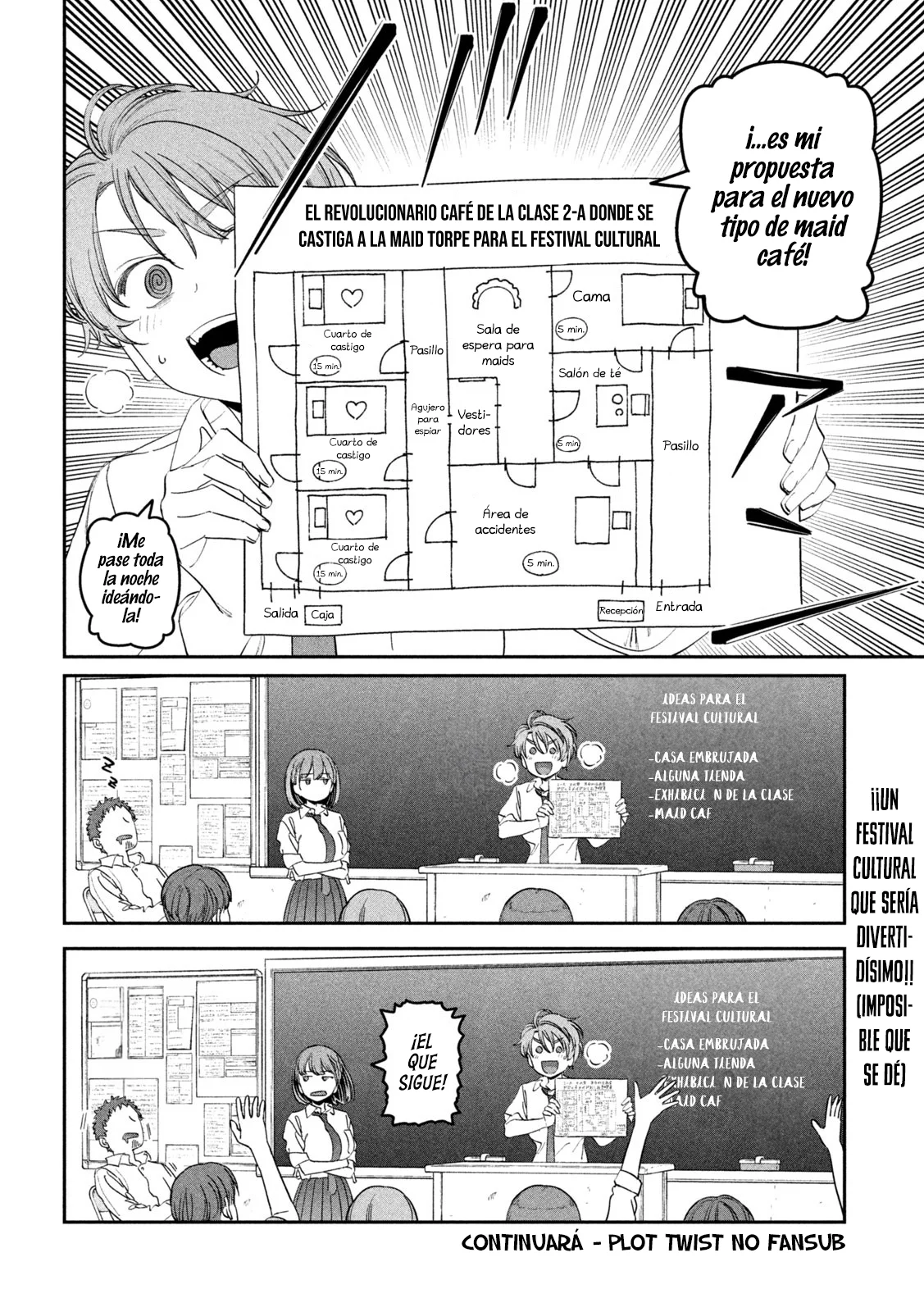 Tawawa On Monday capítulo 79, página 14