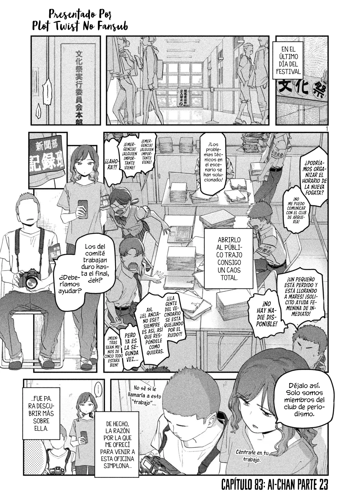 Tawawa On Monday capítulo 83, página 2