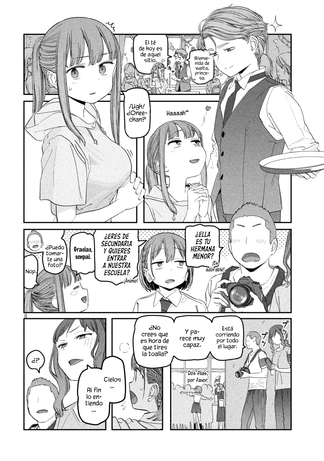 Tawawa On Monday capítulo 83, página 9