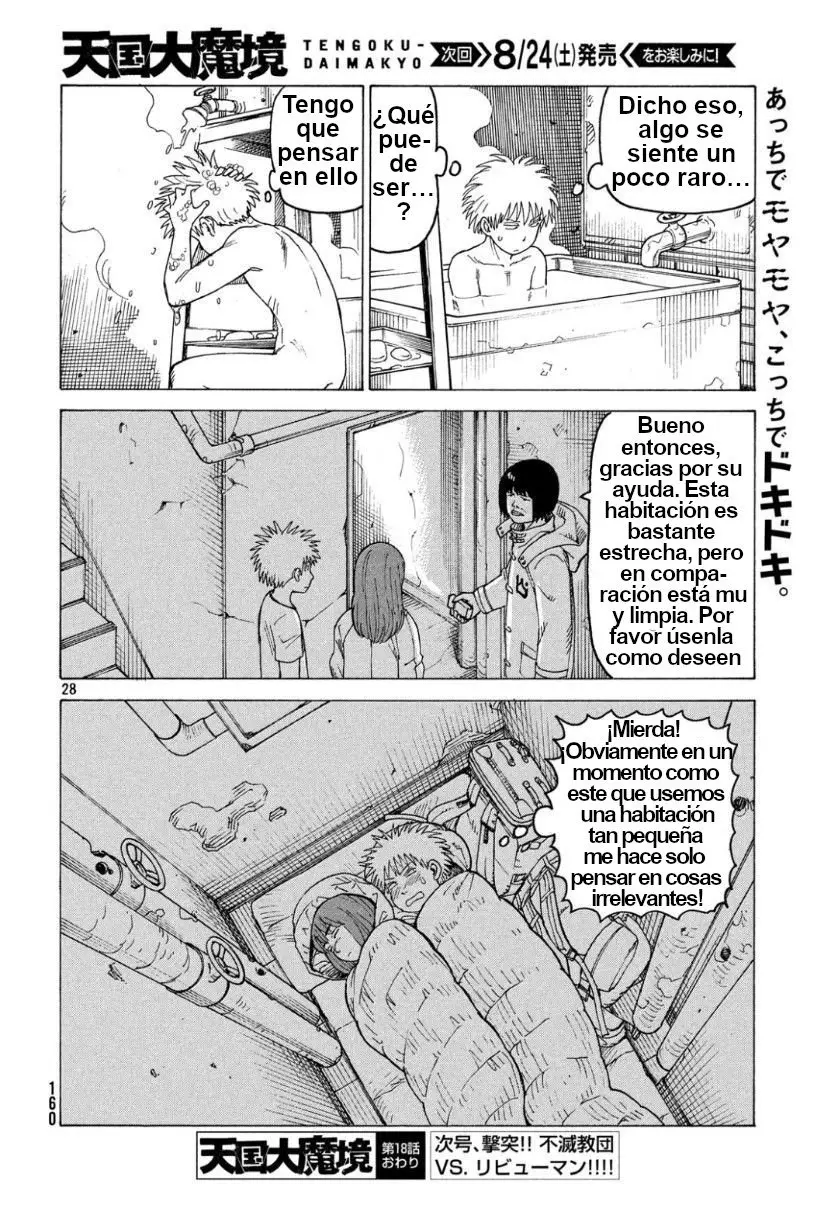 Tengoku Daimakyō capítulo 18, página 28