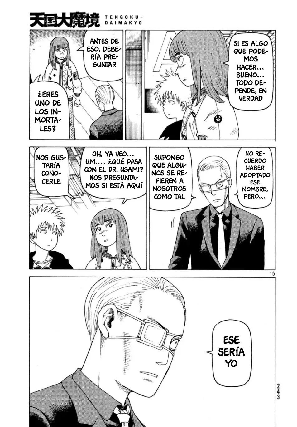 Tengoku Daimakyō capítulo 20, página 14