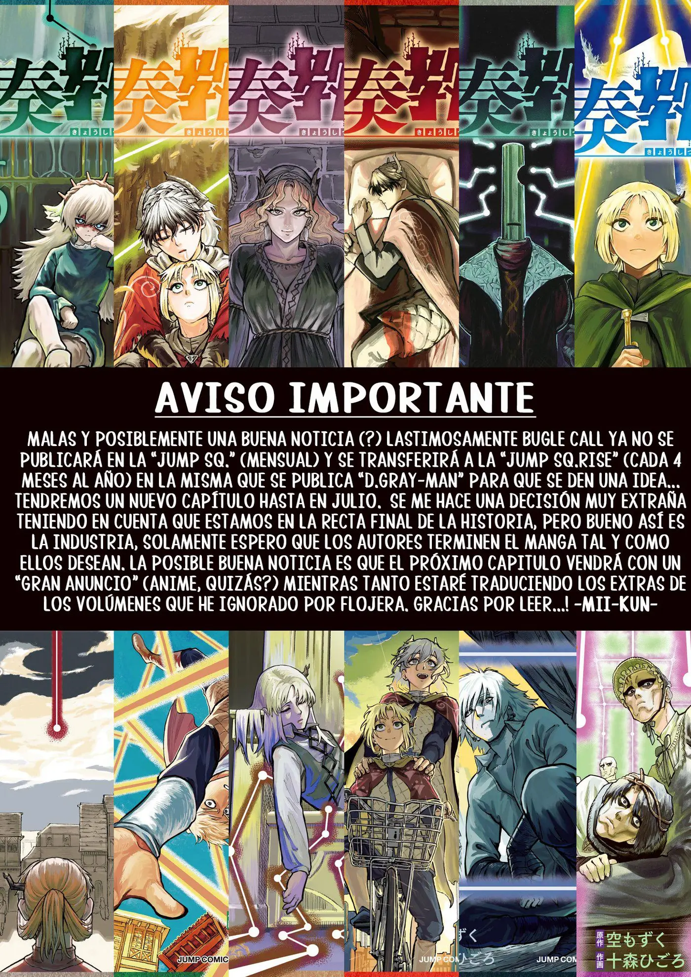 The Bugle Call capítulo 44, página 61