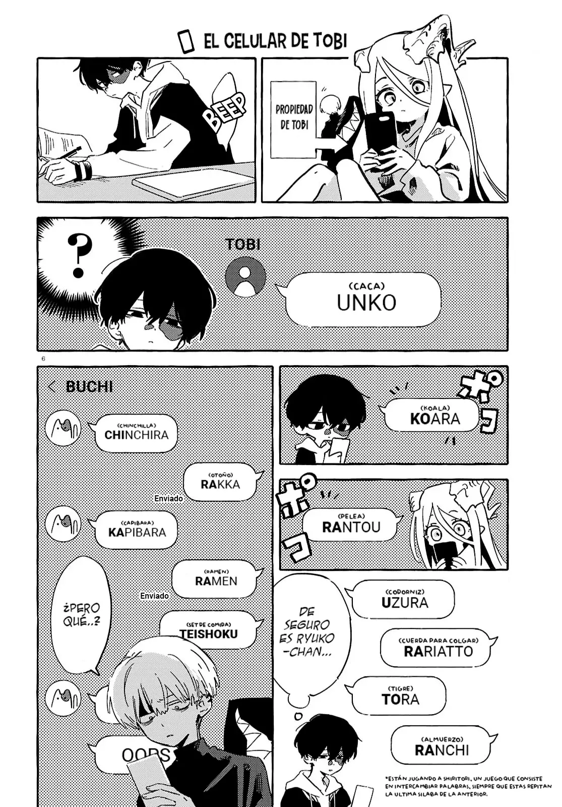 Tobi and Ryuko capítulo 12, página 4