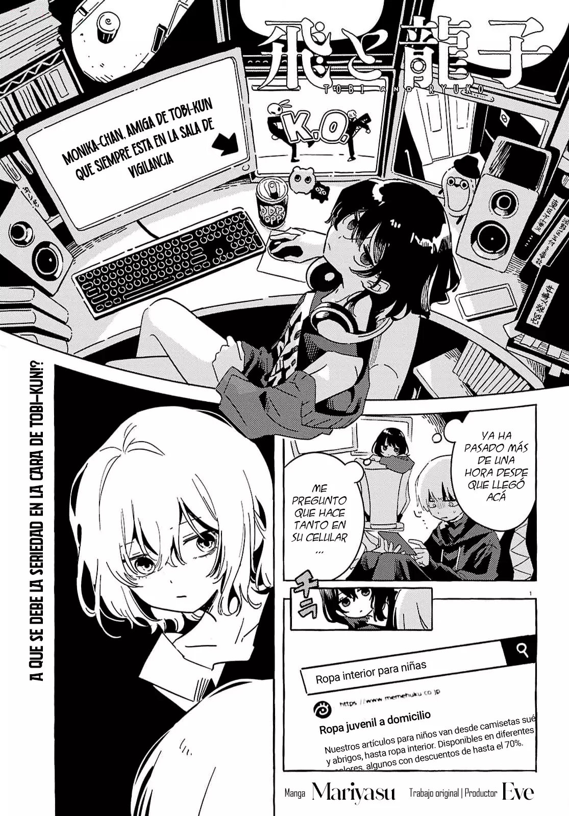 Tobi and Ryuko capítulo 4, página 2