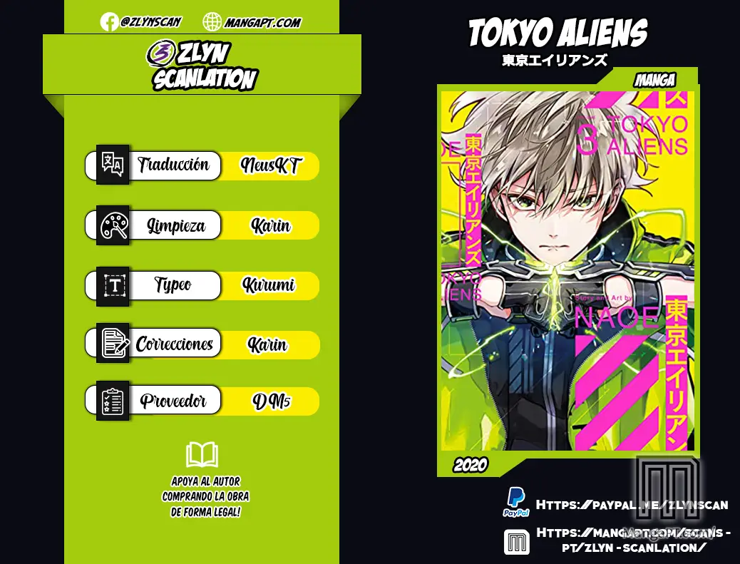 Tokyo Aliens capítulo 12, página 1