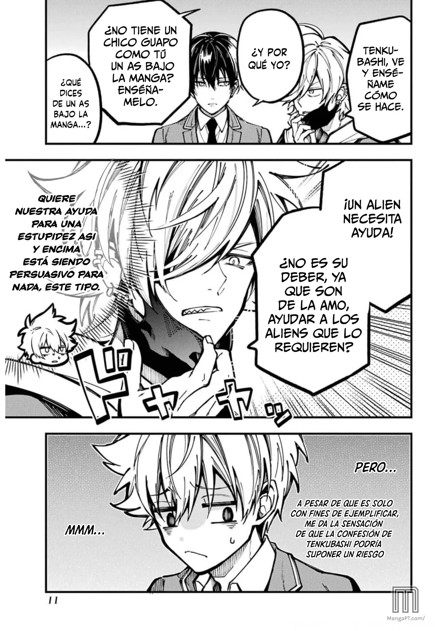 Tokyo Aliens capítulo 13, página 11