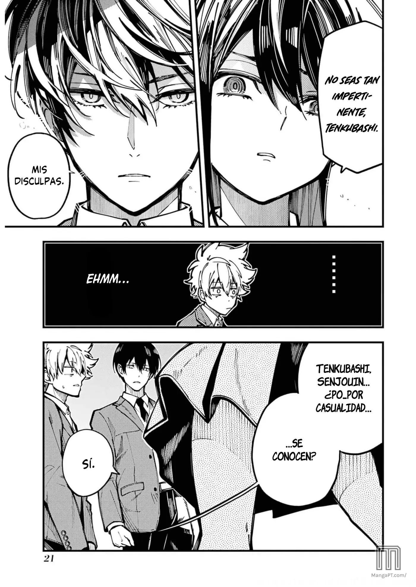 Tokyo Aliens capítulo 13, página 21
