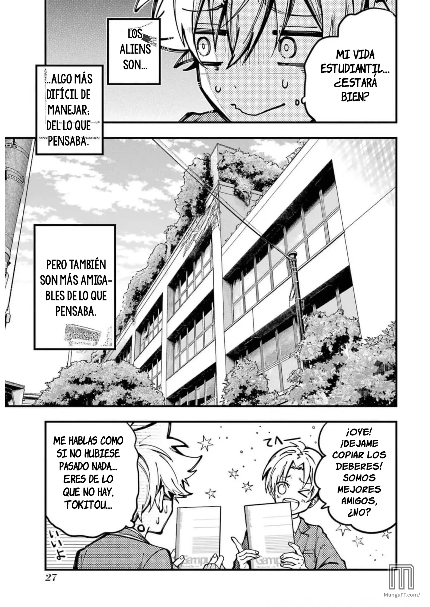 Tokyo Aliens capítulo 13, página 27
