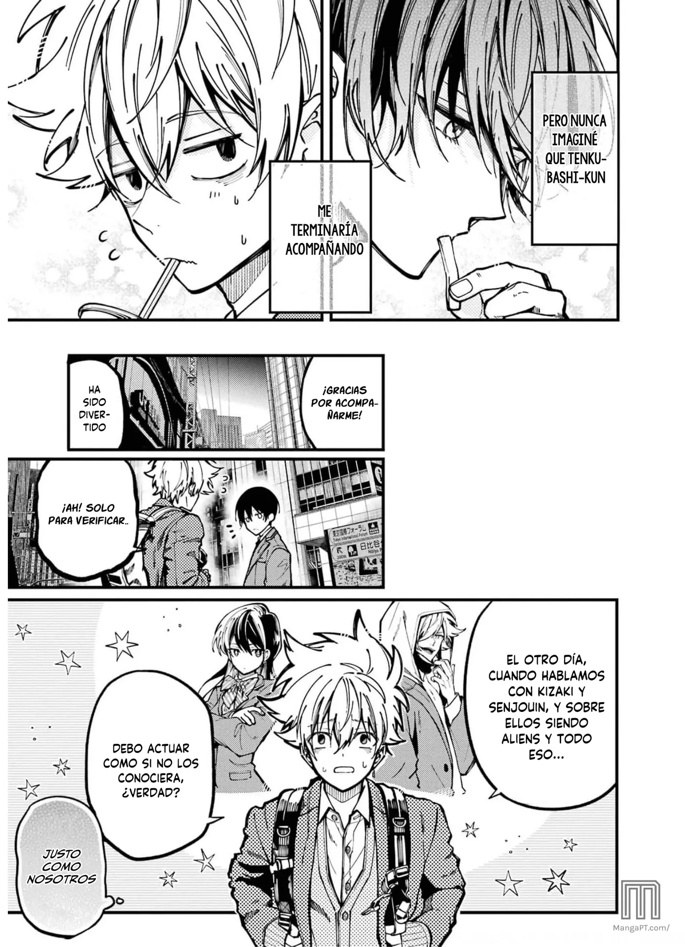Tokyo Aliens capítulo 15, página 18