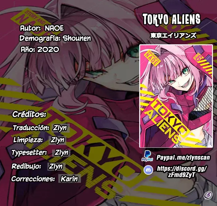 Tokyo Aliens capítulo 28, página 1