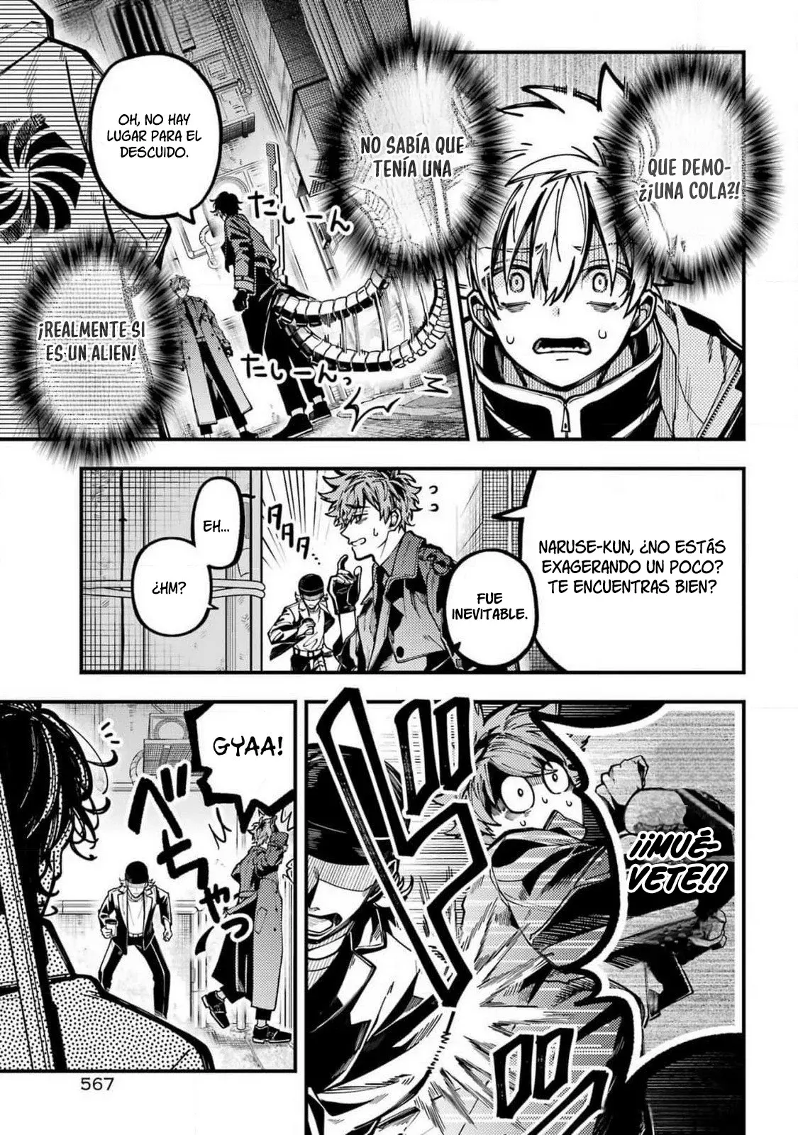 Tokyo Aliens capítulo 55, página 12