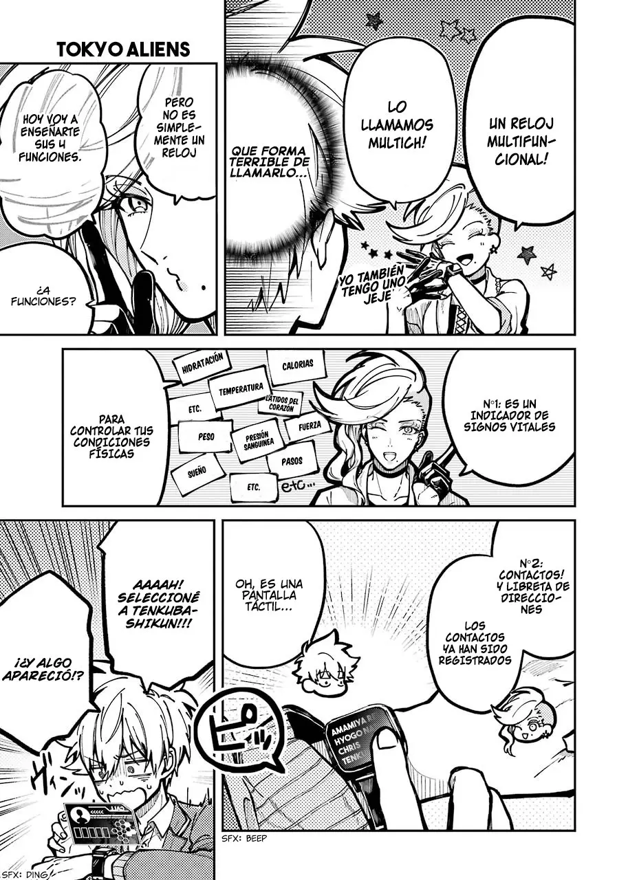 Tokyo Aliens capítulo 6, página 9