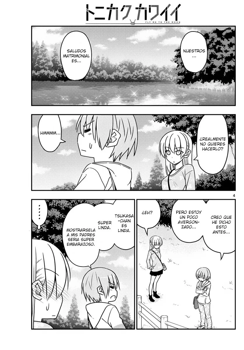 Tonikaku Kawaii capítulo 21, página 4