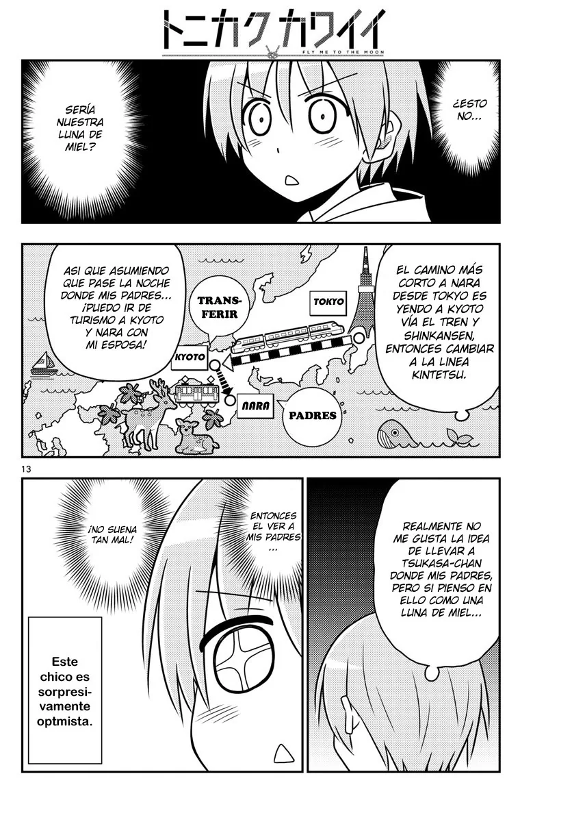 Tonikaku Kawaii capítulo 21, página 13