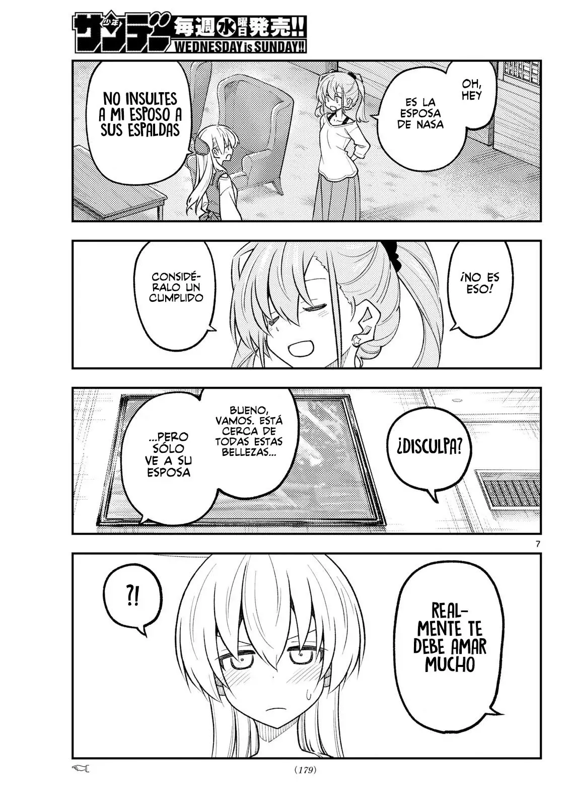 Tonikaku Kawaii capítulo 310, página 9