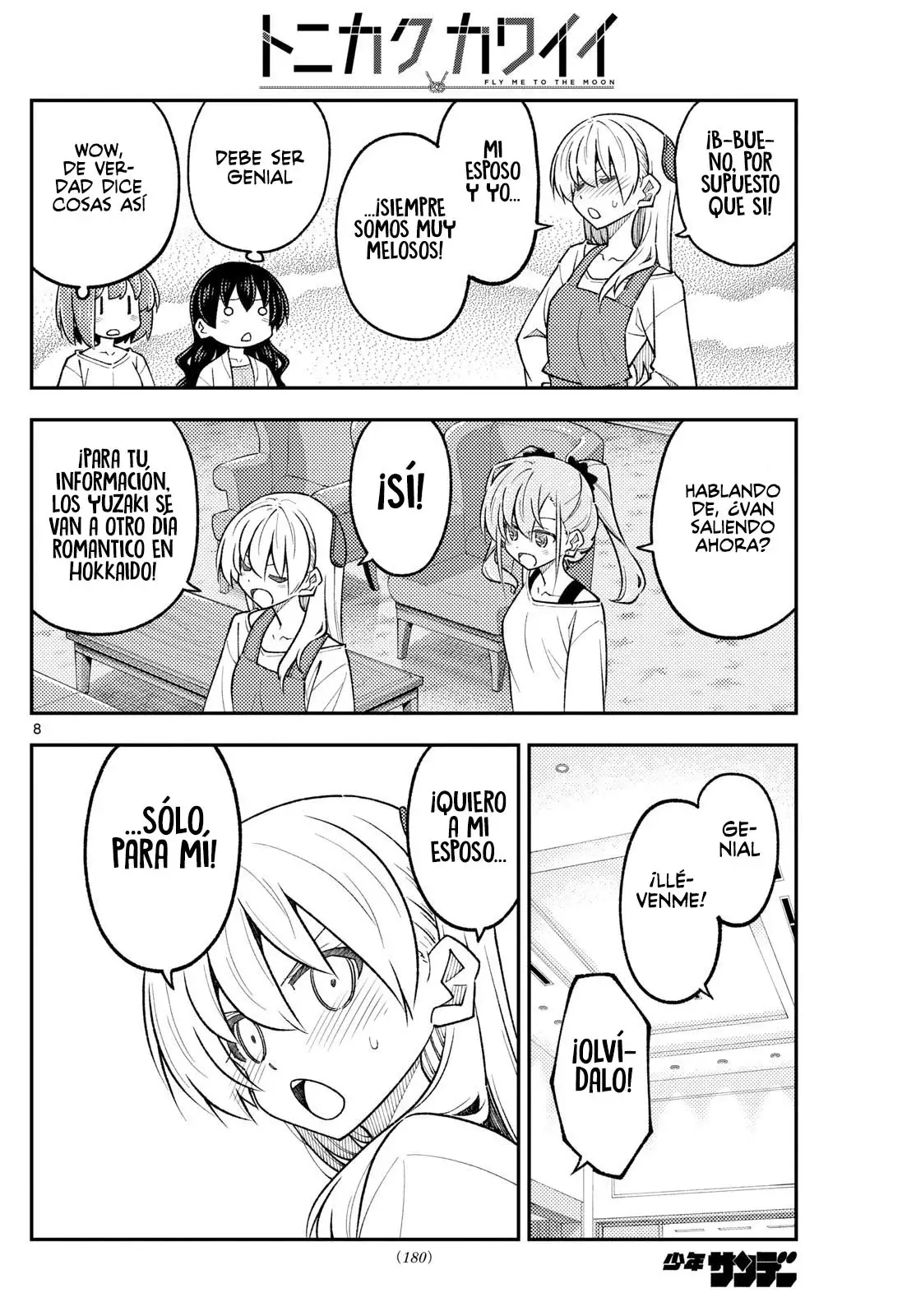 Tonikaku Kawaii capítulo 310, página 10