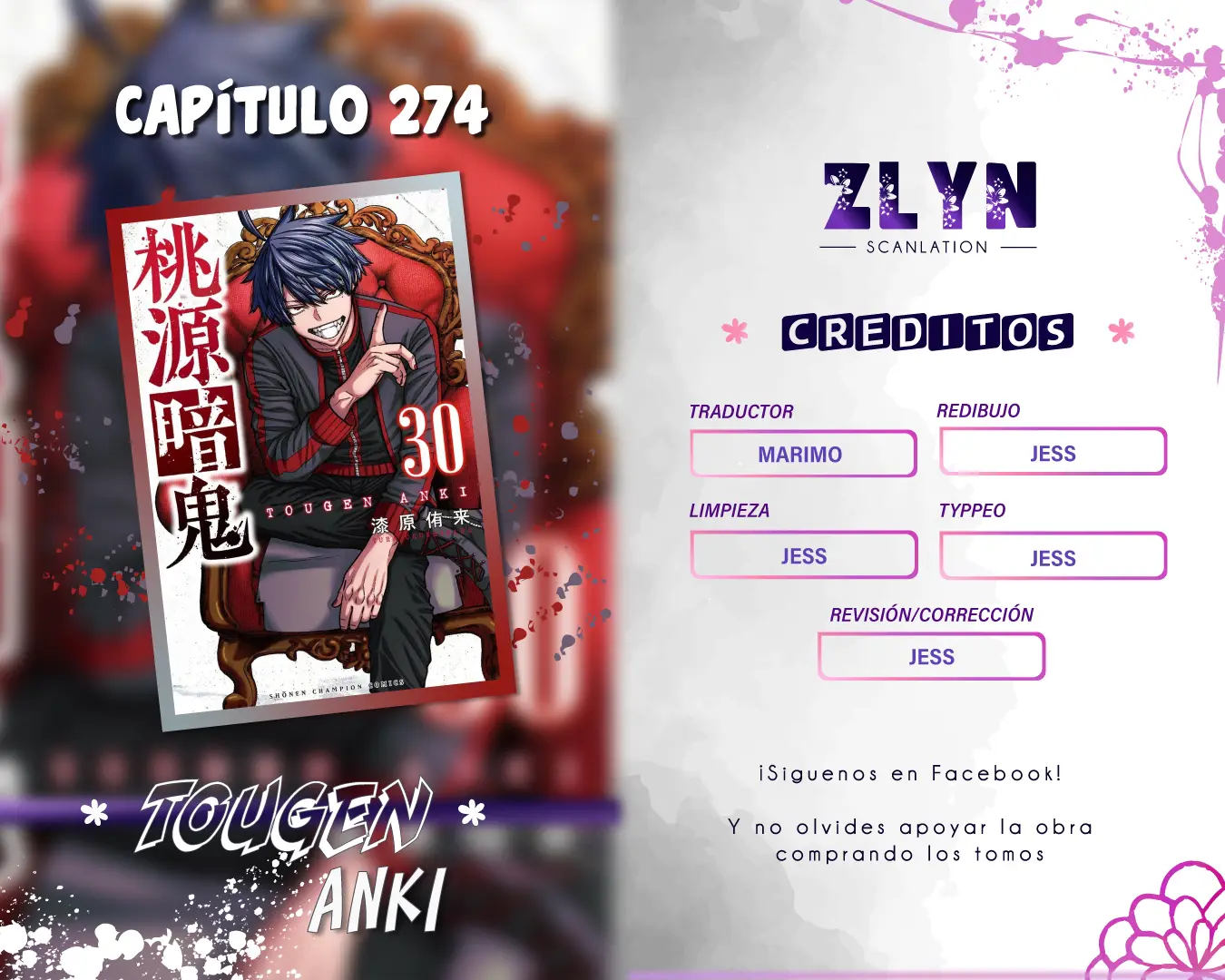 Tougen Anki capítulo 274, página 1