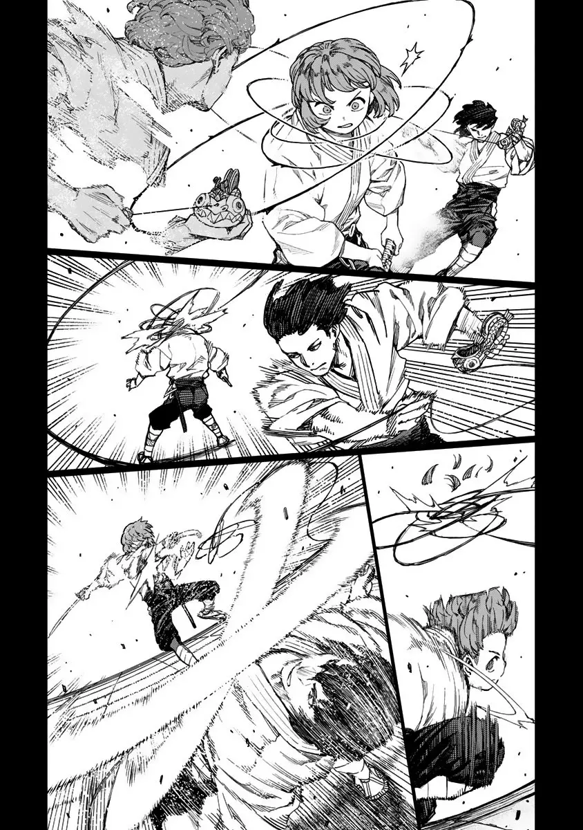 Tsugumomo capítulo 102, página 17