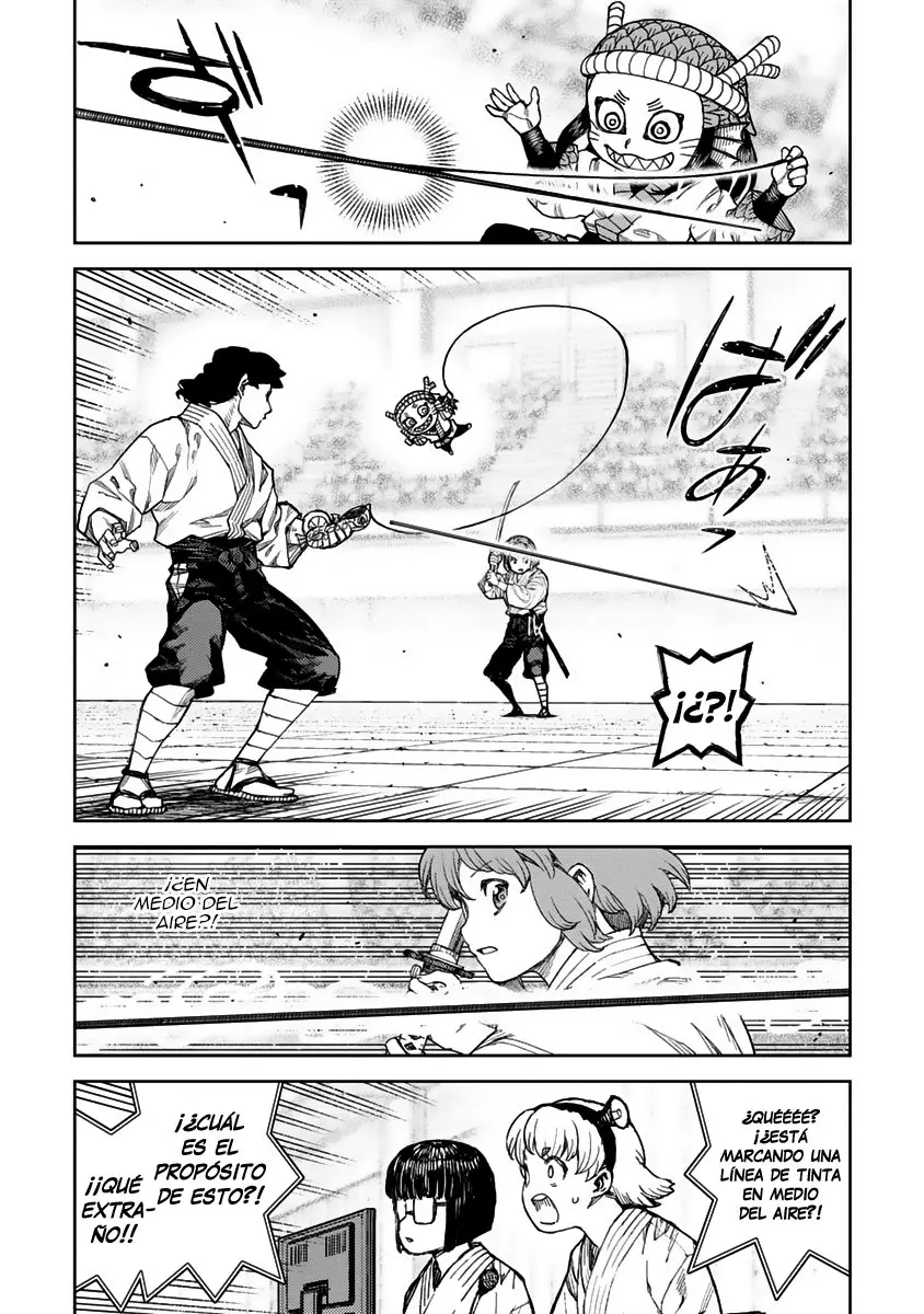 Tsugumomo capítulo 102, página 28