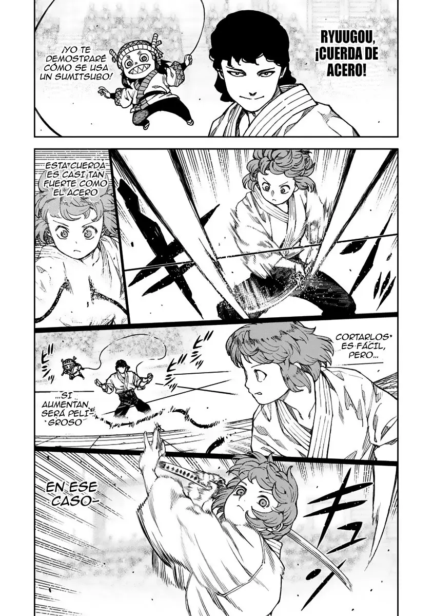 Tsugumomo capítulo 102, página 29