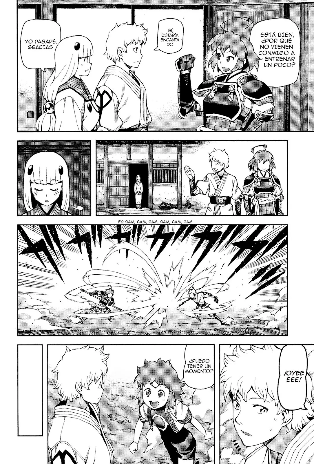 Tsugumomo capítulo 54.1, página 10