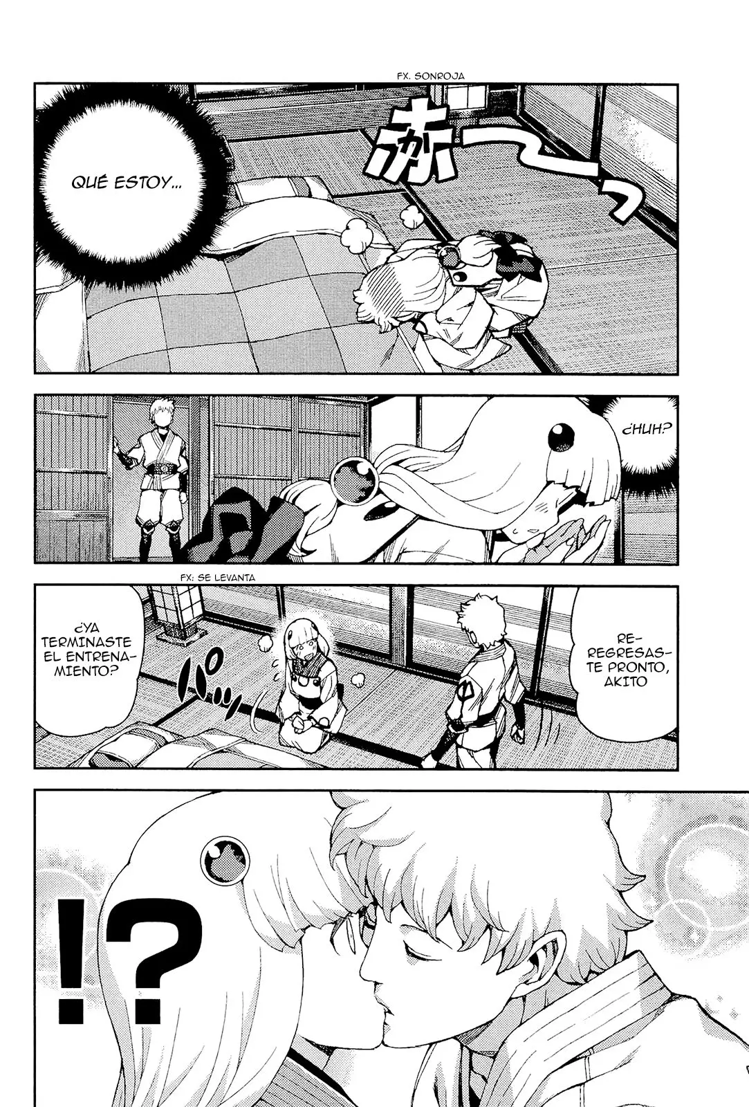 Tsugumomo capítulo 54.1, página 12