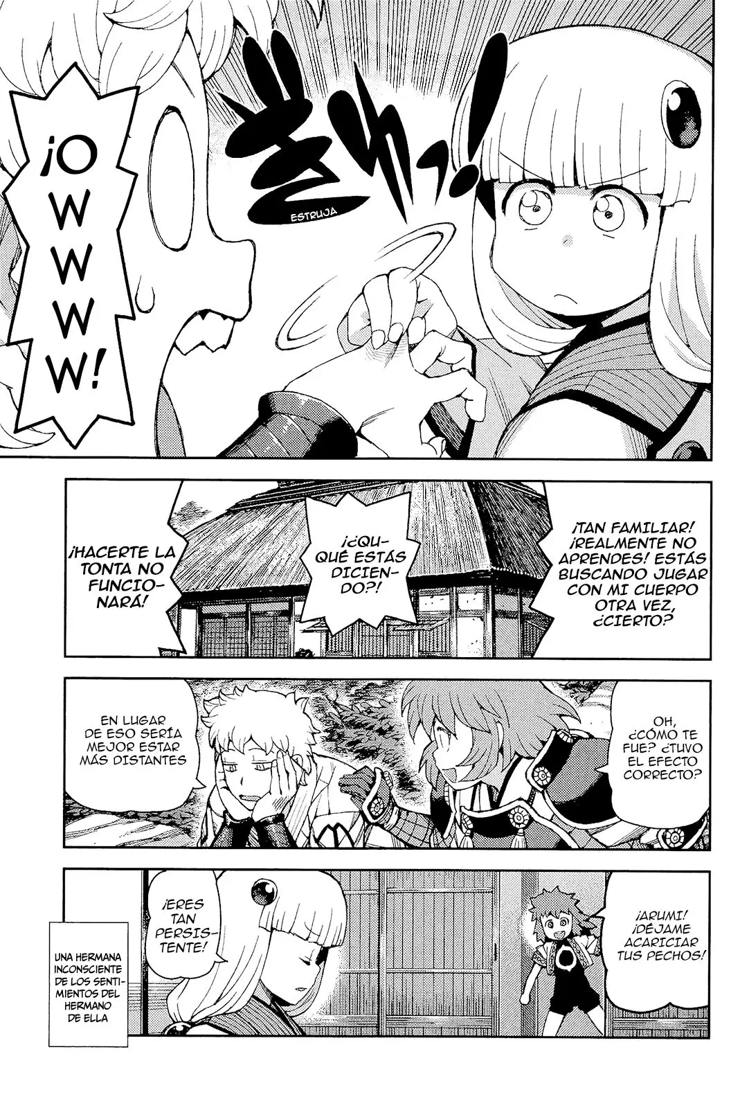 Tsugumomo capítulo 54.1, página 21