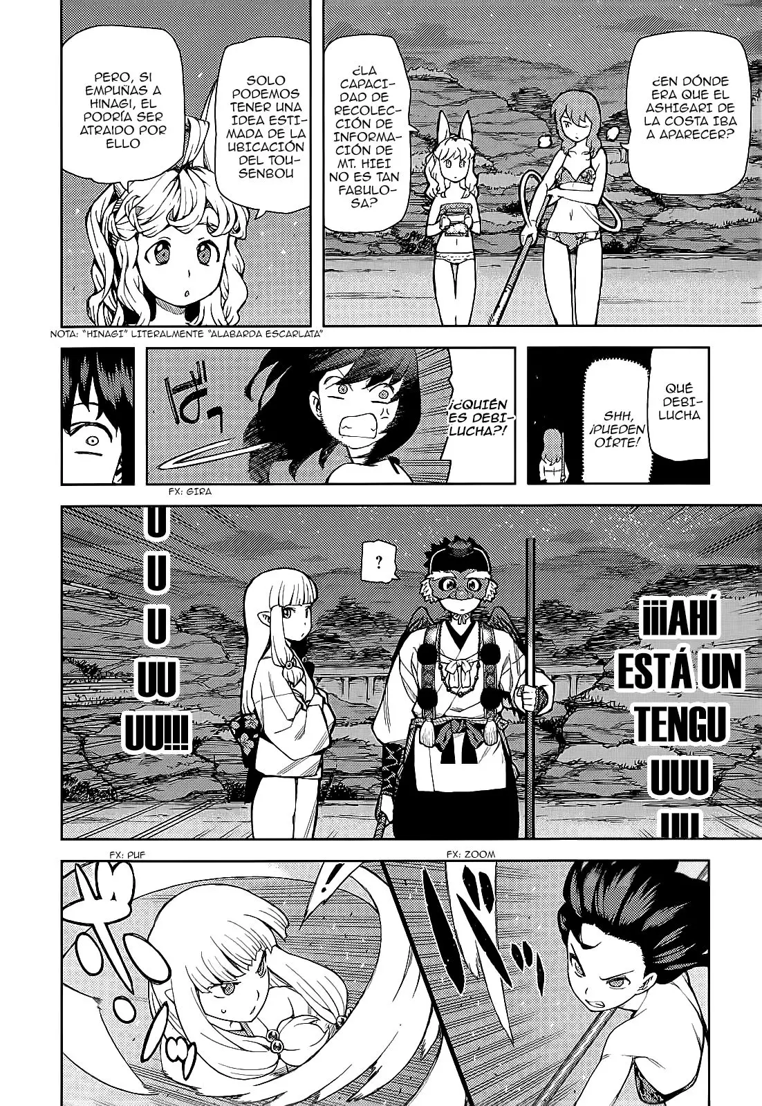 Tsugumomo capítulo 54.2, página 18