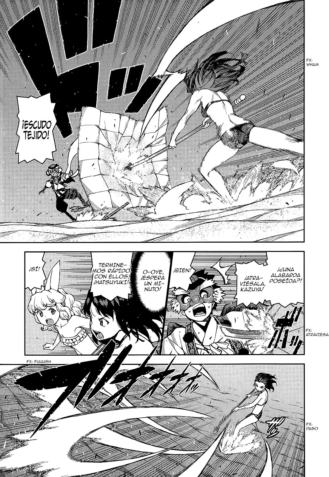 Tsugumomo capítulo 54.2, página 19