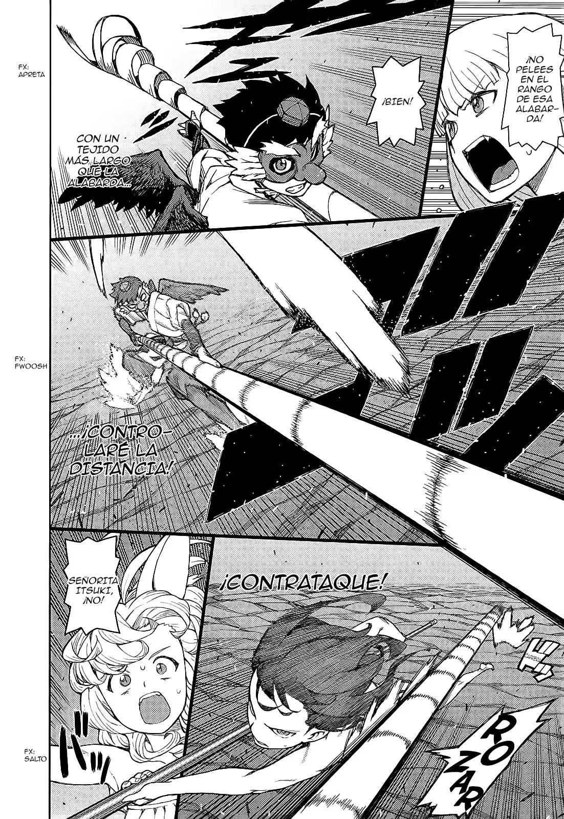 Tsugumomo capítulo 54.2, página 22