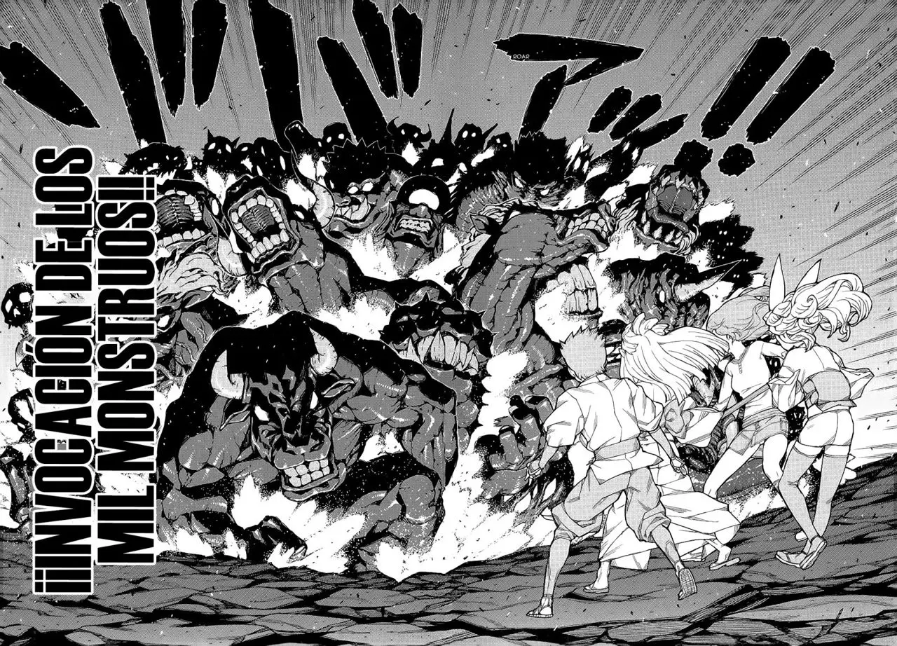 Tsugumomo capítulo 54.2, página 34