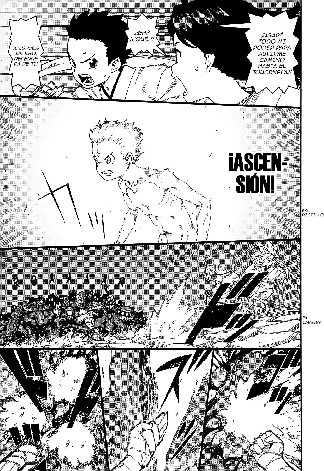 Tsugumomo capítulo 54.2, página 36