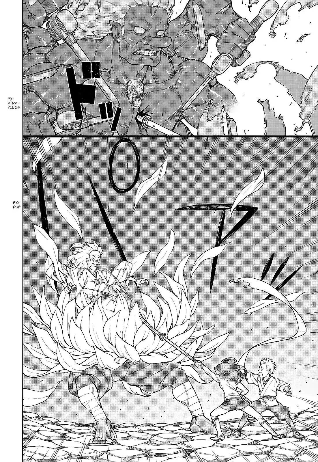 Tsugumomo capítulo 54.2, página 43