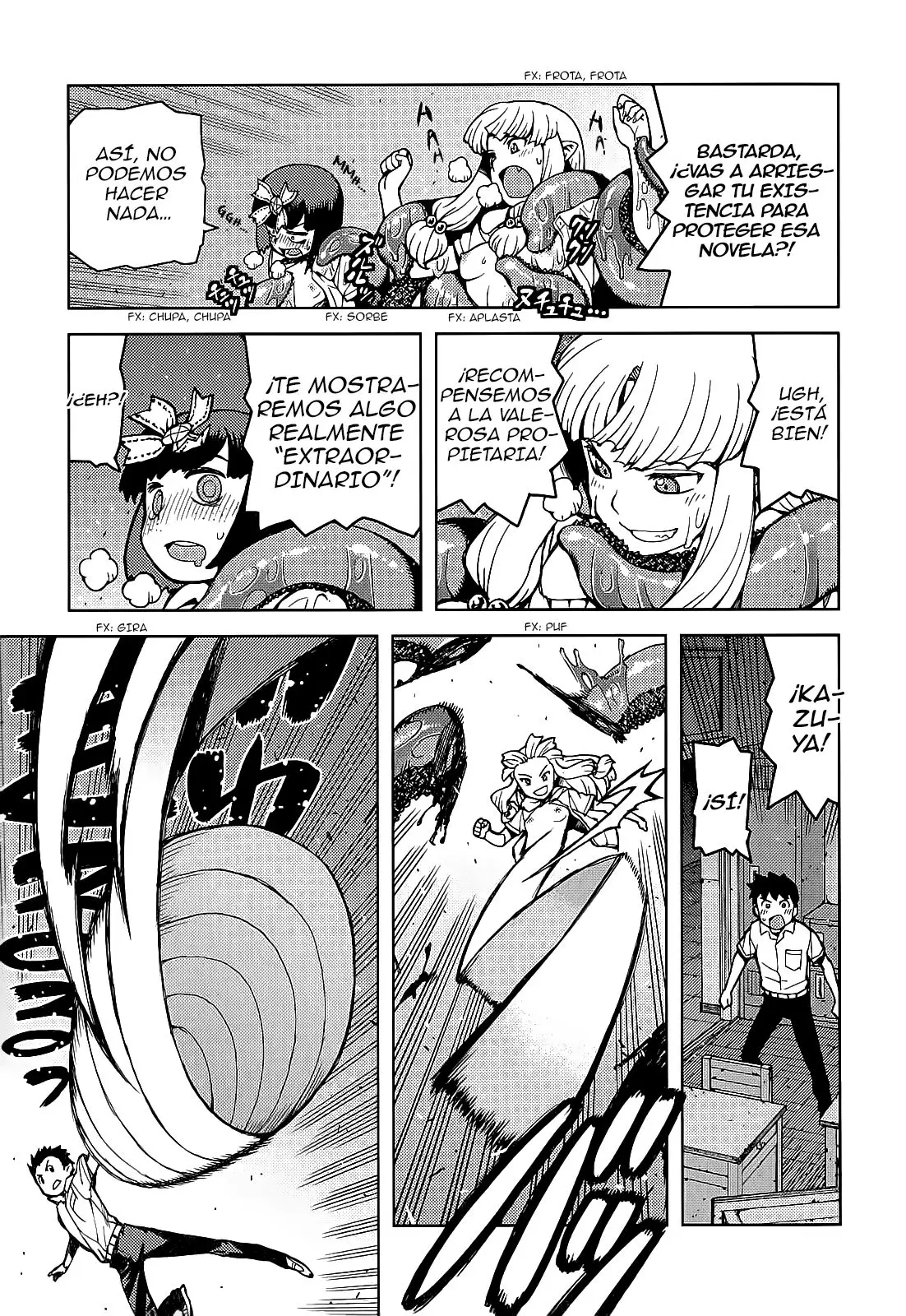 Tsugumomo capítulo 57.5, página 23