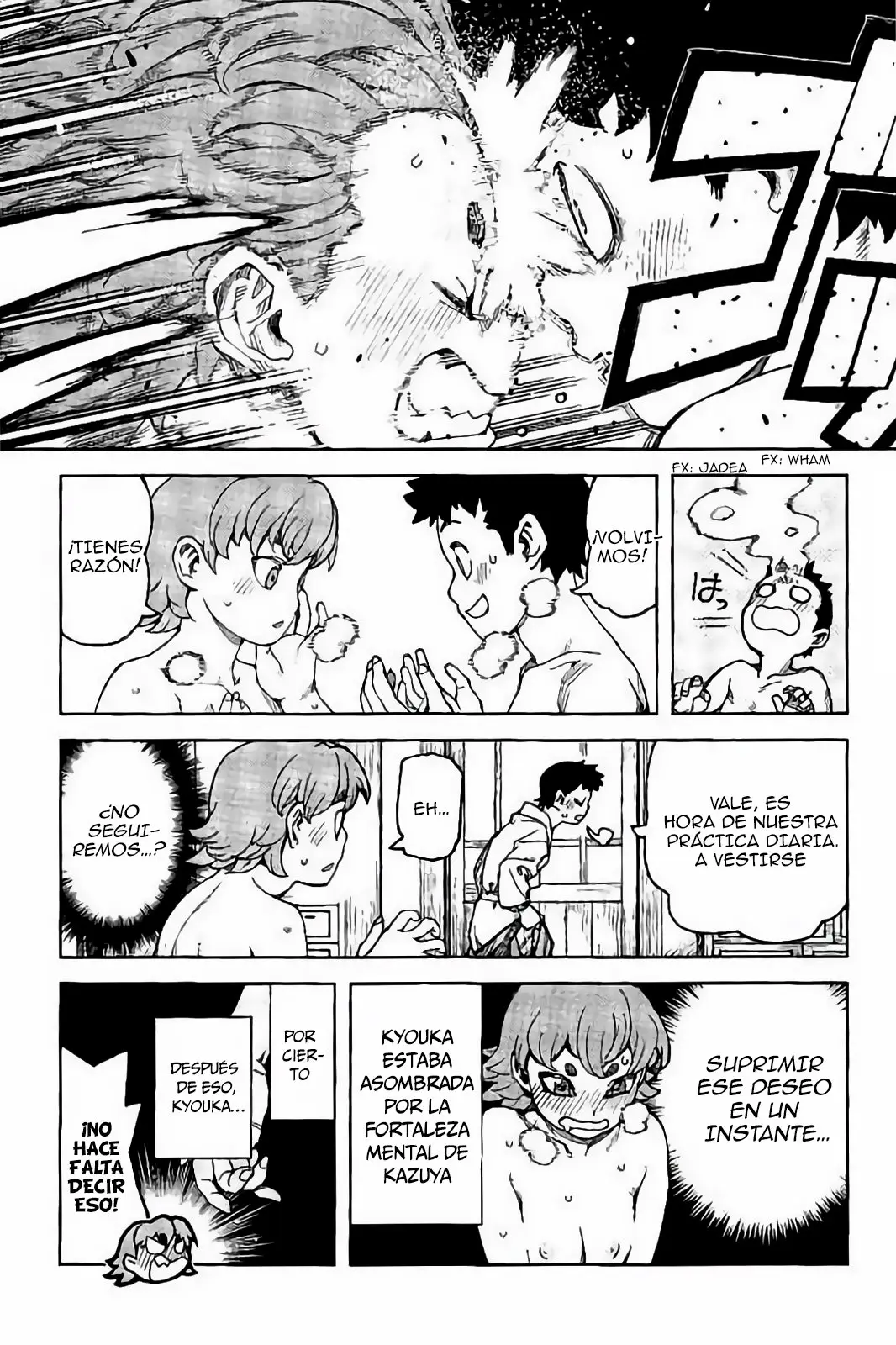 Tsugumomo capítulo 92.1, página 10