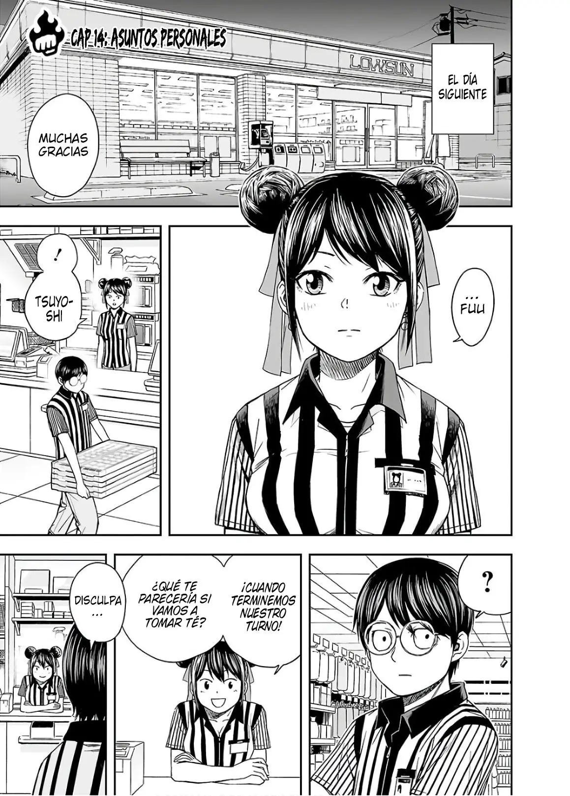 TSUYOSHI capítulo 14, página 1