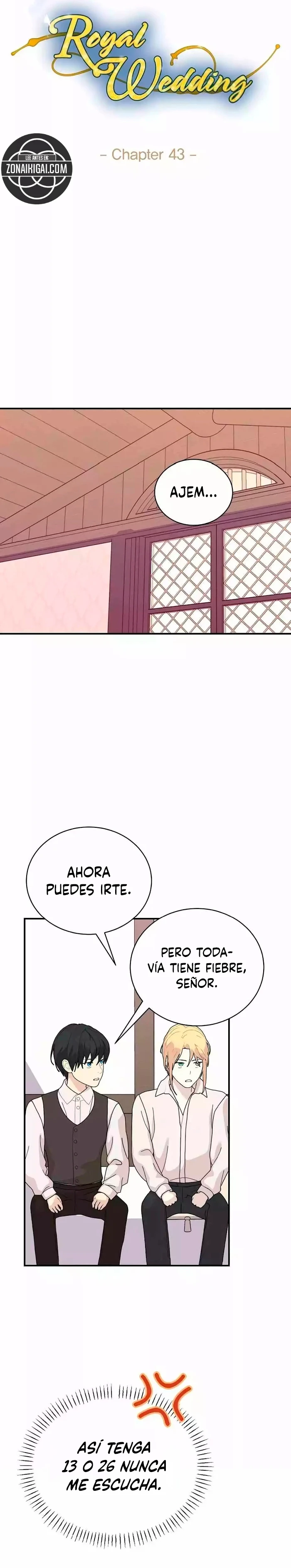 Una Boda Real (BL) capítulo 43, página 6