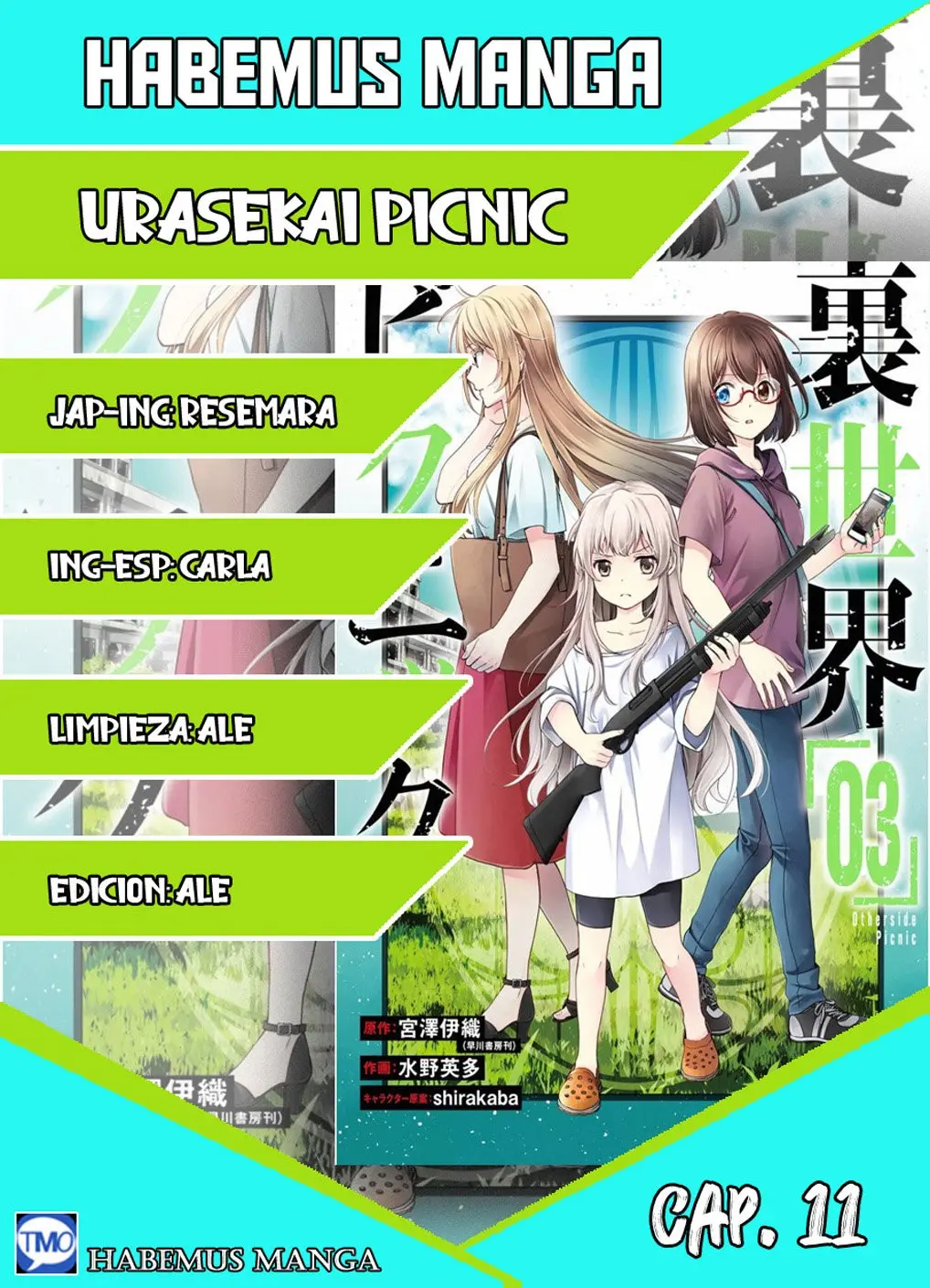 Urasekai Picnic capítulo 11, página 1